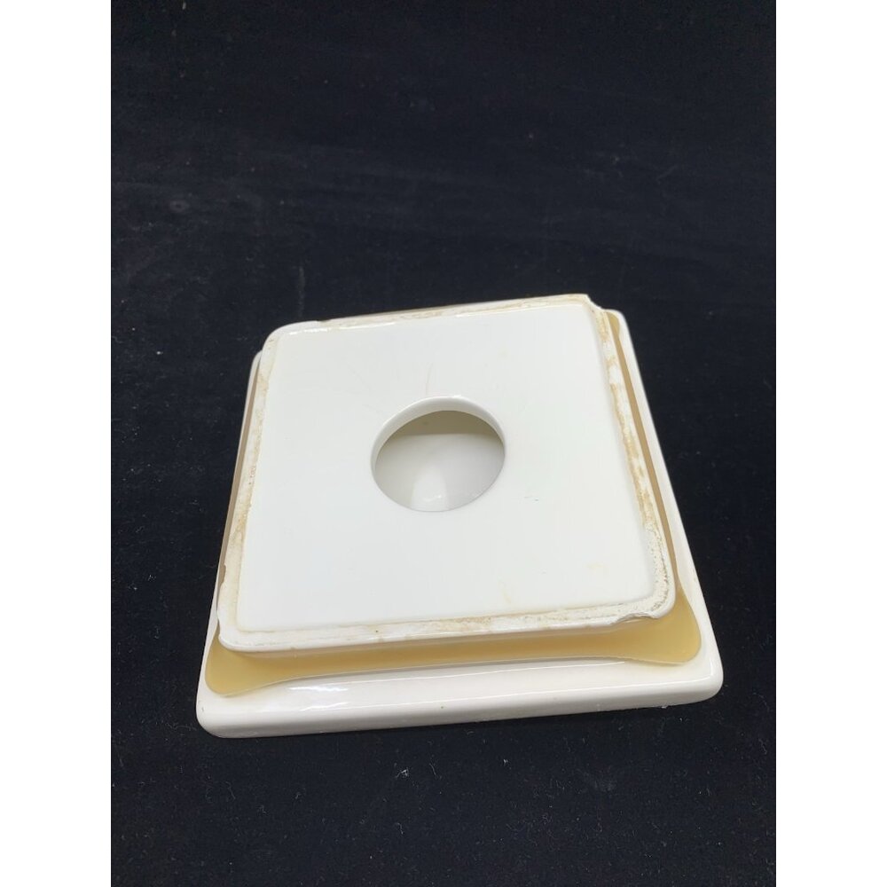 Square Coca-Cola Cannister 2008 Pacific Enterprises 7" Tall Porcelain Storage - Picture 3 of 13